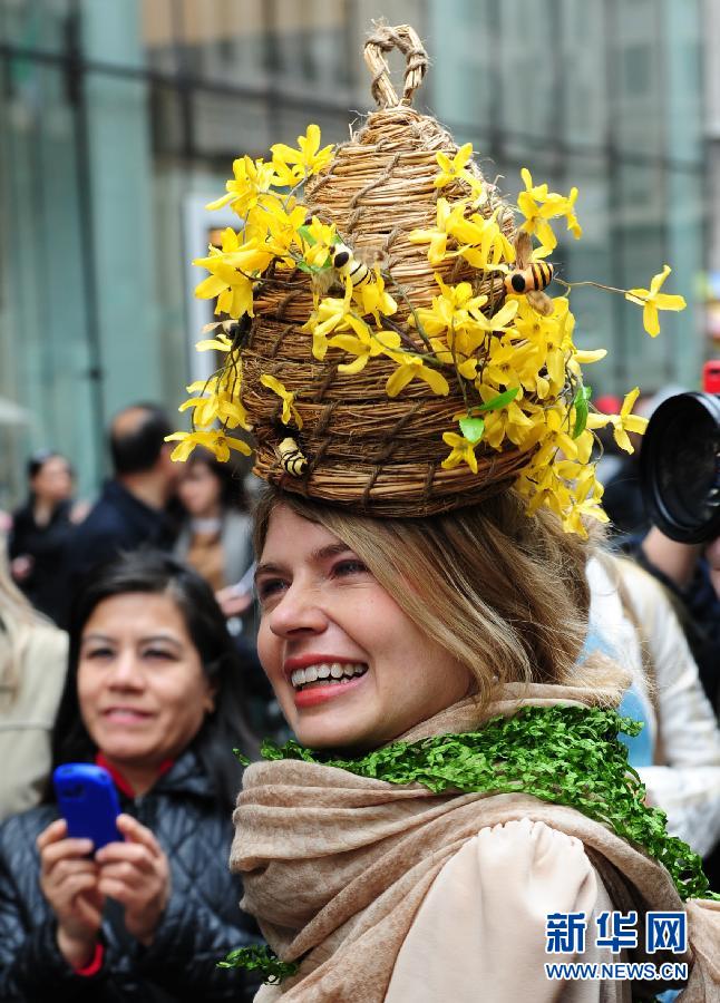 New York : les chapeaux extravagants du défilé de Paques (7)