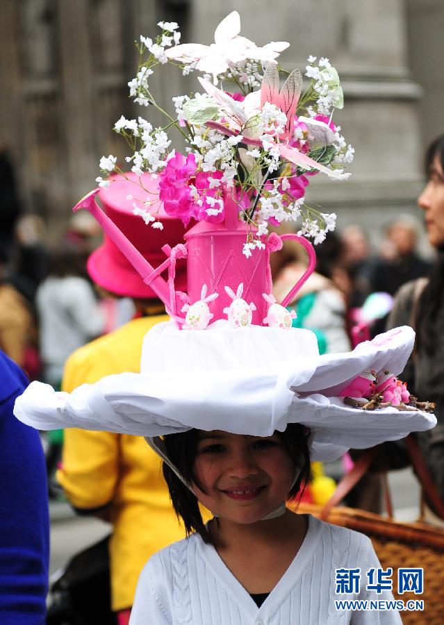 New York : les chapeaux extravagants du défilé de Paques (5)