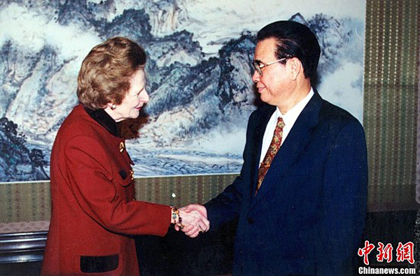 Les quatre visites historiques de Margaret Thatcher en Chine (5)