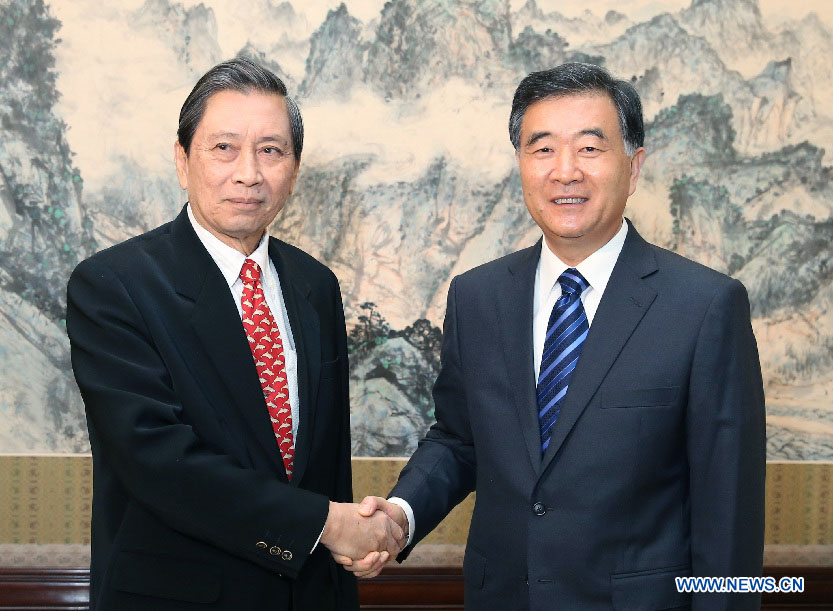 Le vice-Premier ministre chinois Wang Yang a rencontré mardi le vice-Premier ministre tha?landais Plodprasop Suraswadi.