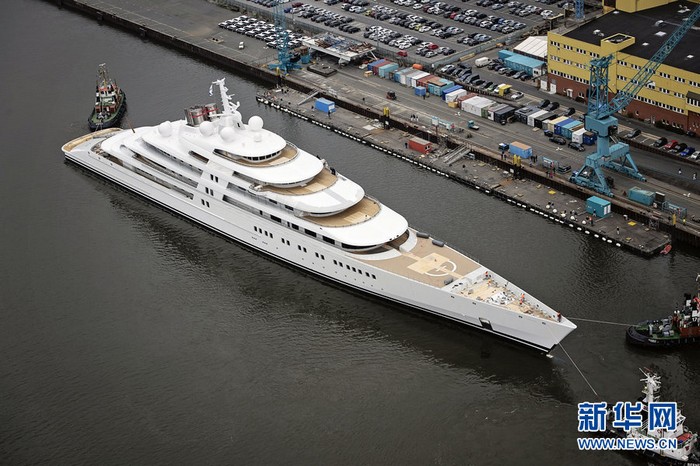 Le plus grand yacht du monde co?te plus cher que 600 millions de yuans