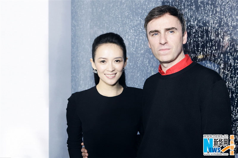 Zhang Ziyi et Raf Simons