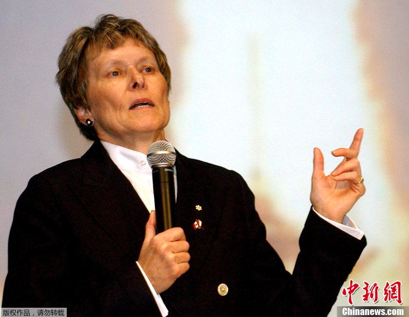 Roberta Bondar, la première astronaute féminine du Canada.