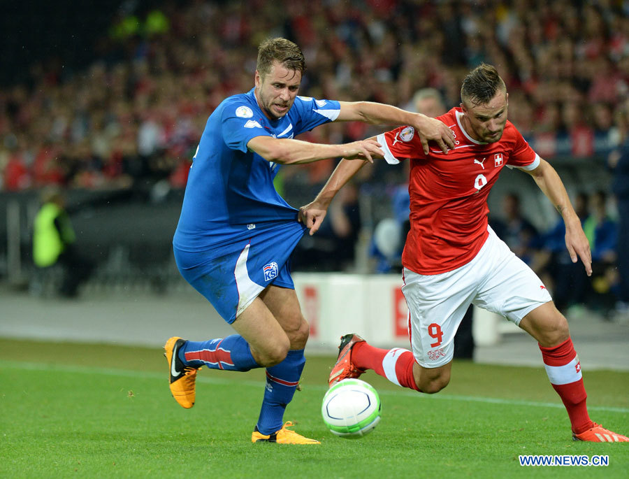 Mondial 2014 : match nul entre la Suisse et l'Islande (4 - 4)