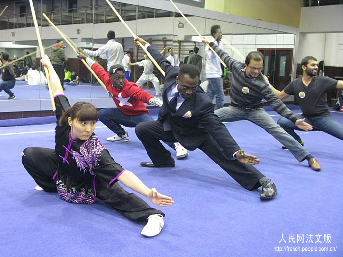 Le kung fu chinois à l'honneur à Beijing