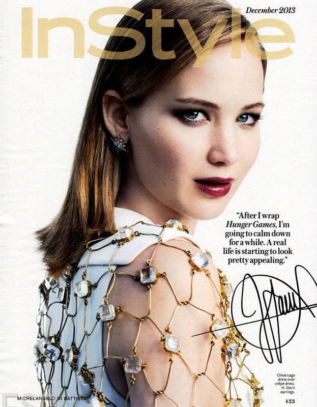 Instyle : une Jennifer Lawrence glamour  (2)