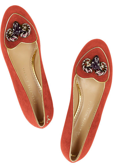 Chaussures signées Aries de la maison Charlotte Olympia 4260 yuans