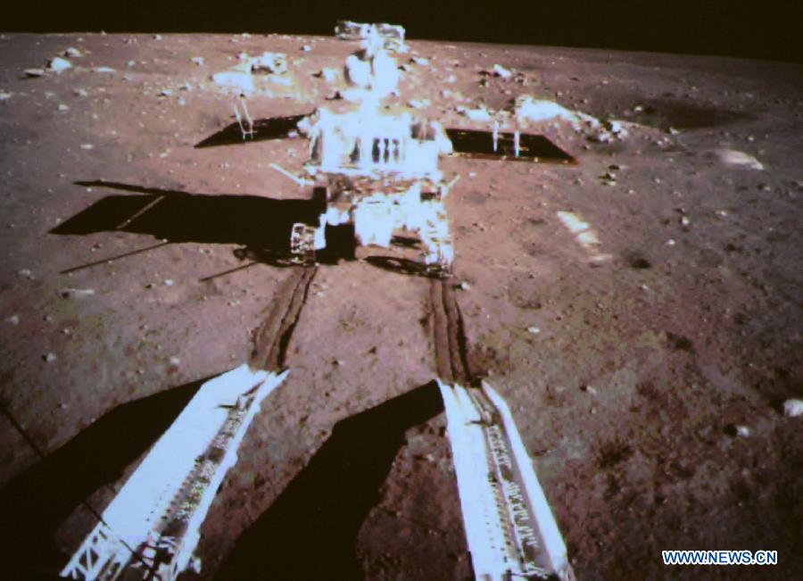 Le rover lunaire chinois s'est séparé du module d'alunissage